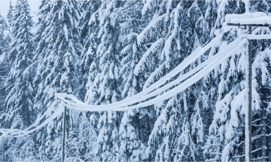 Älykkäät tykkylumianturit estivät sääperäiset sähkökatkot